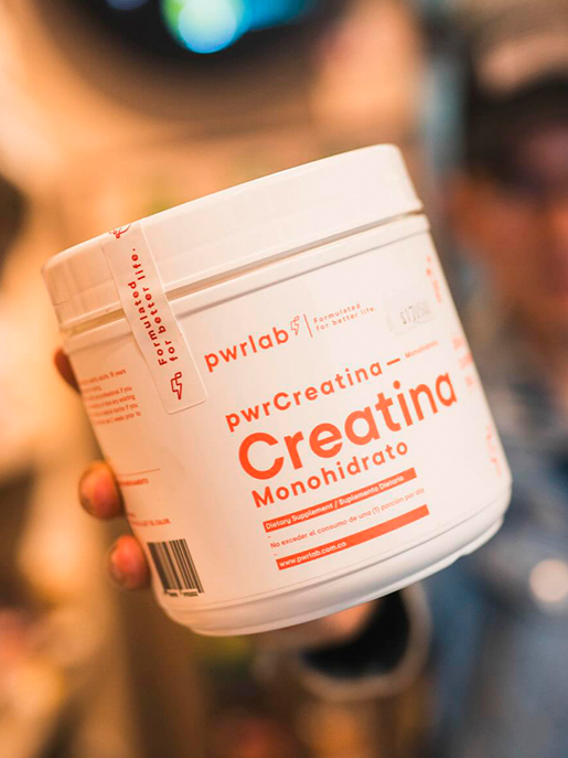 Creatina Monohidratada Pwrlab