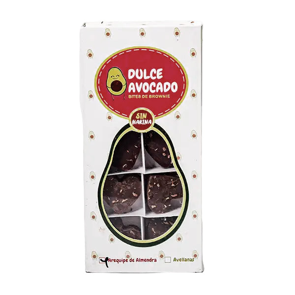 BITES DE BRWONIE DULCE AVOCADO X 10 UND