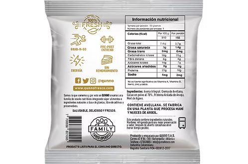 Brownie de Proteína Qunno