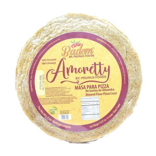 Base Pizza de Almendra Badem x 6 y