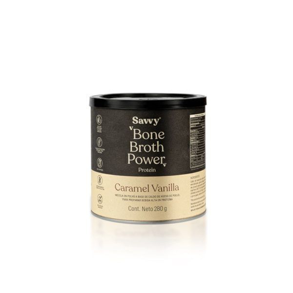 Caldo de Huesos Protein Savvy Caramelo Vainilla x 280 gr