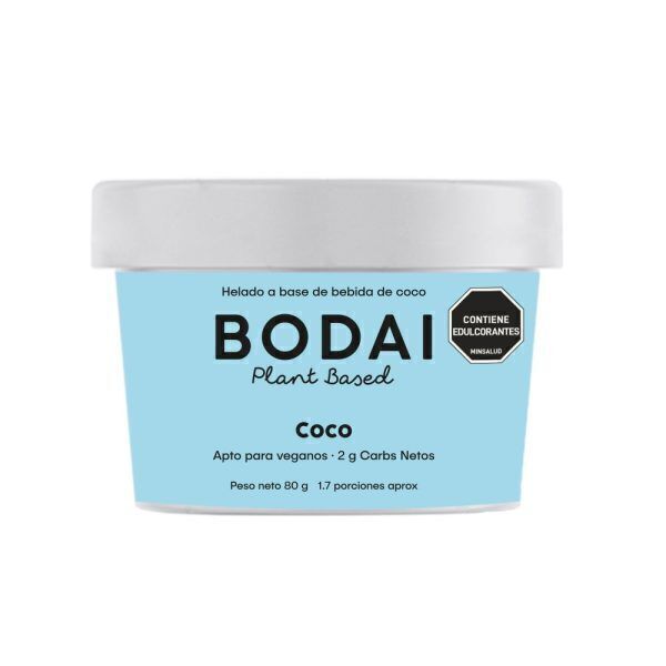 Helado Vegano Bodai Coco x 80 gr