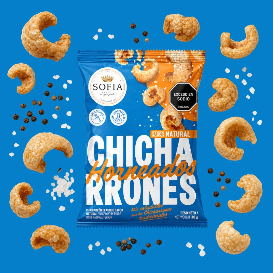 Chicharrón horneado natural Sofia Jaramillo
