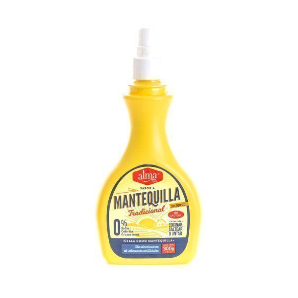 Imitacion Mantequilla Tradicional Alma Spray x 300 gr