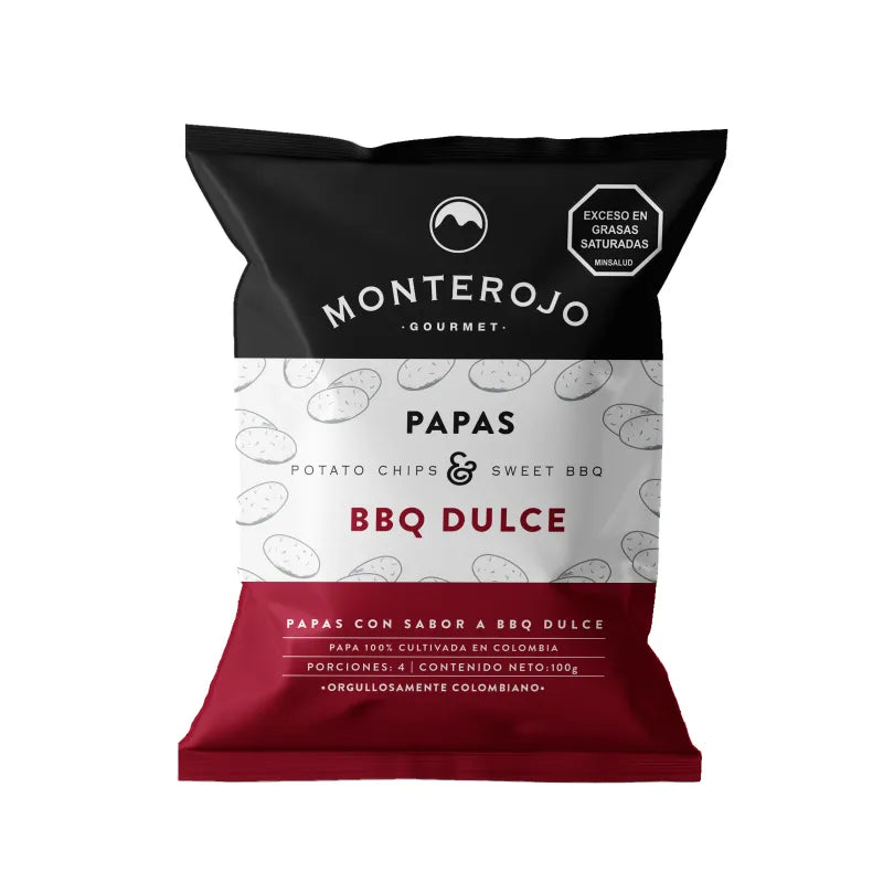 Papa BBQ Monte Rojo x100gr