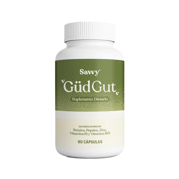 GüdGut | Clorhidrato de Betaína, Pepsina y Zinc