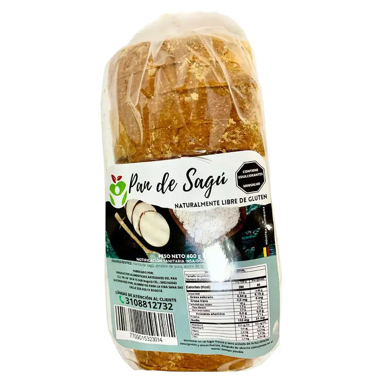 Pan Tajado de Sagú AlimVida