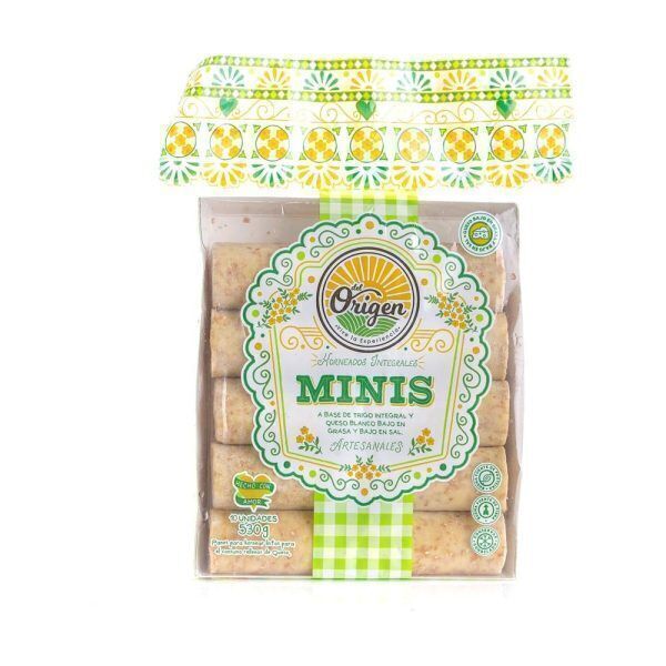Deditos Origen Minis Queso x 10 y