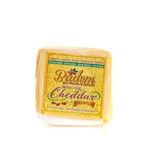 Queso de Almendras Tajado de Almendras y Cheddar x 250 gr