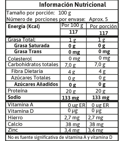 HAMBURGUESA VEGETAL X5UNDS