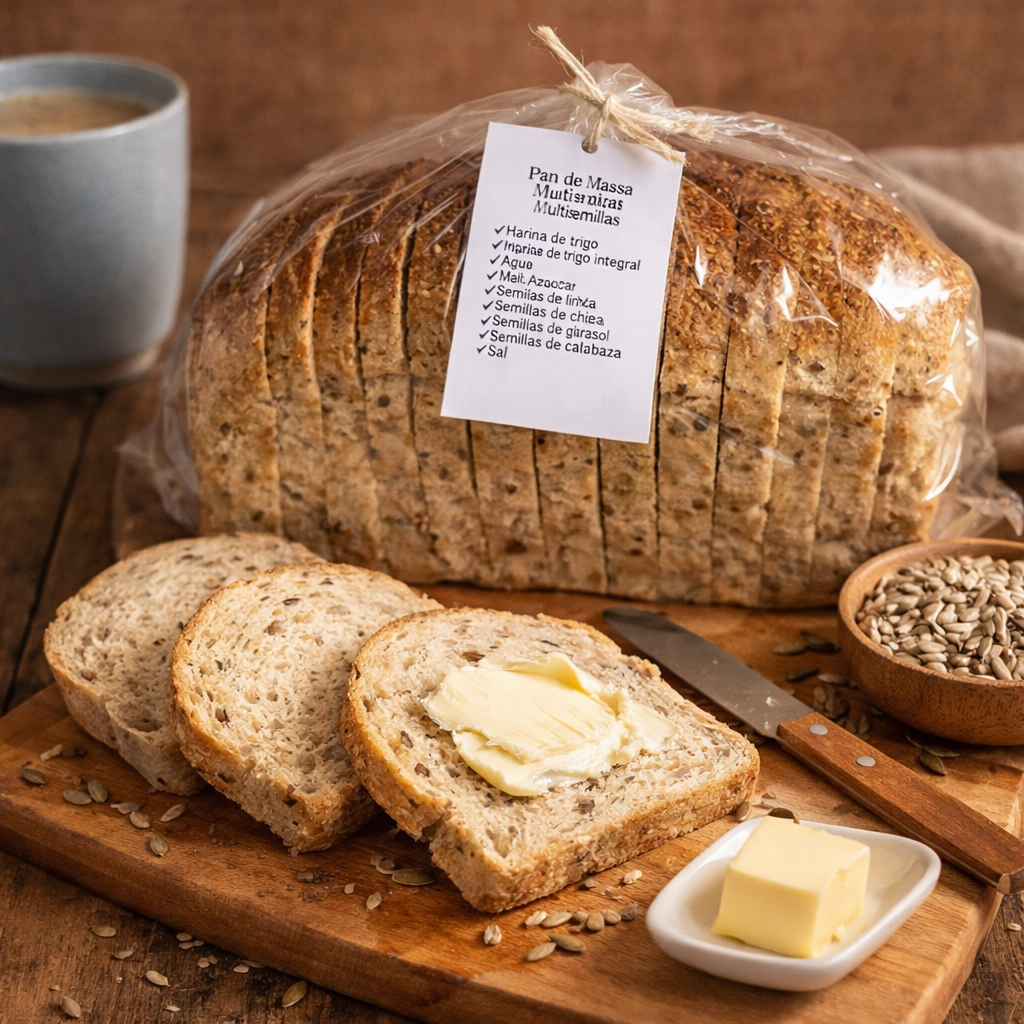 PAN MASA MADRE 4 SEMILLAS X 650 GR