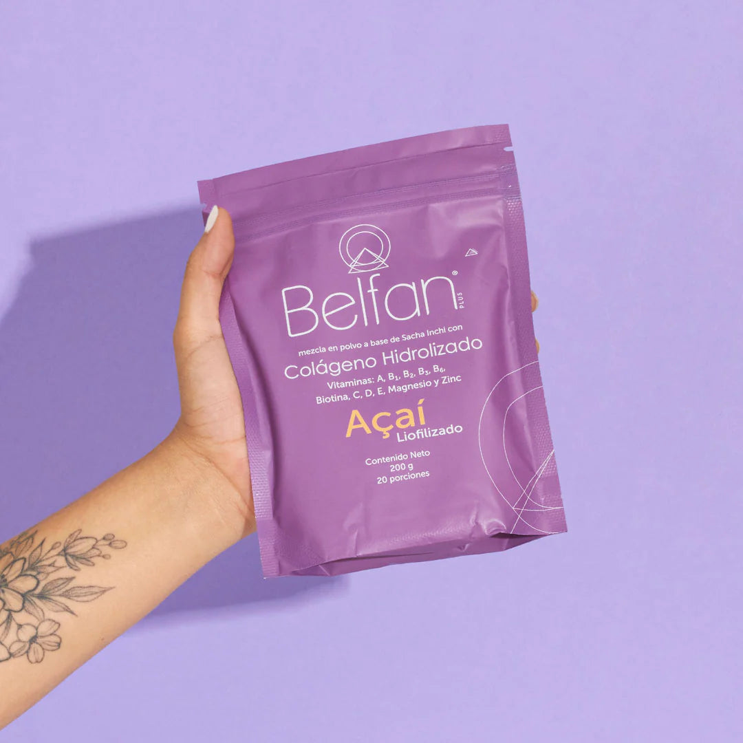 Colágeno Hidrolizado Belfan Açaí x 200g