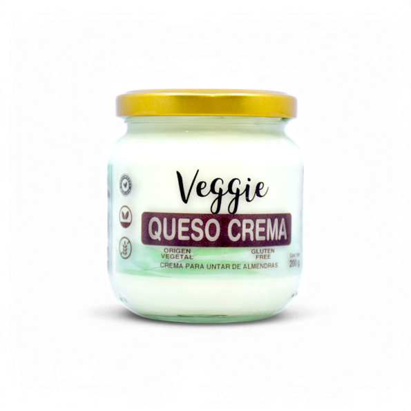 Queso Crema a Base de Almendras X 200 Gr Veggie Foods