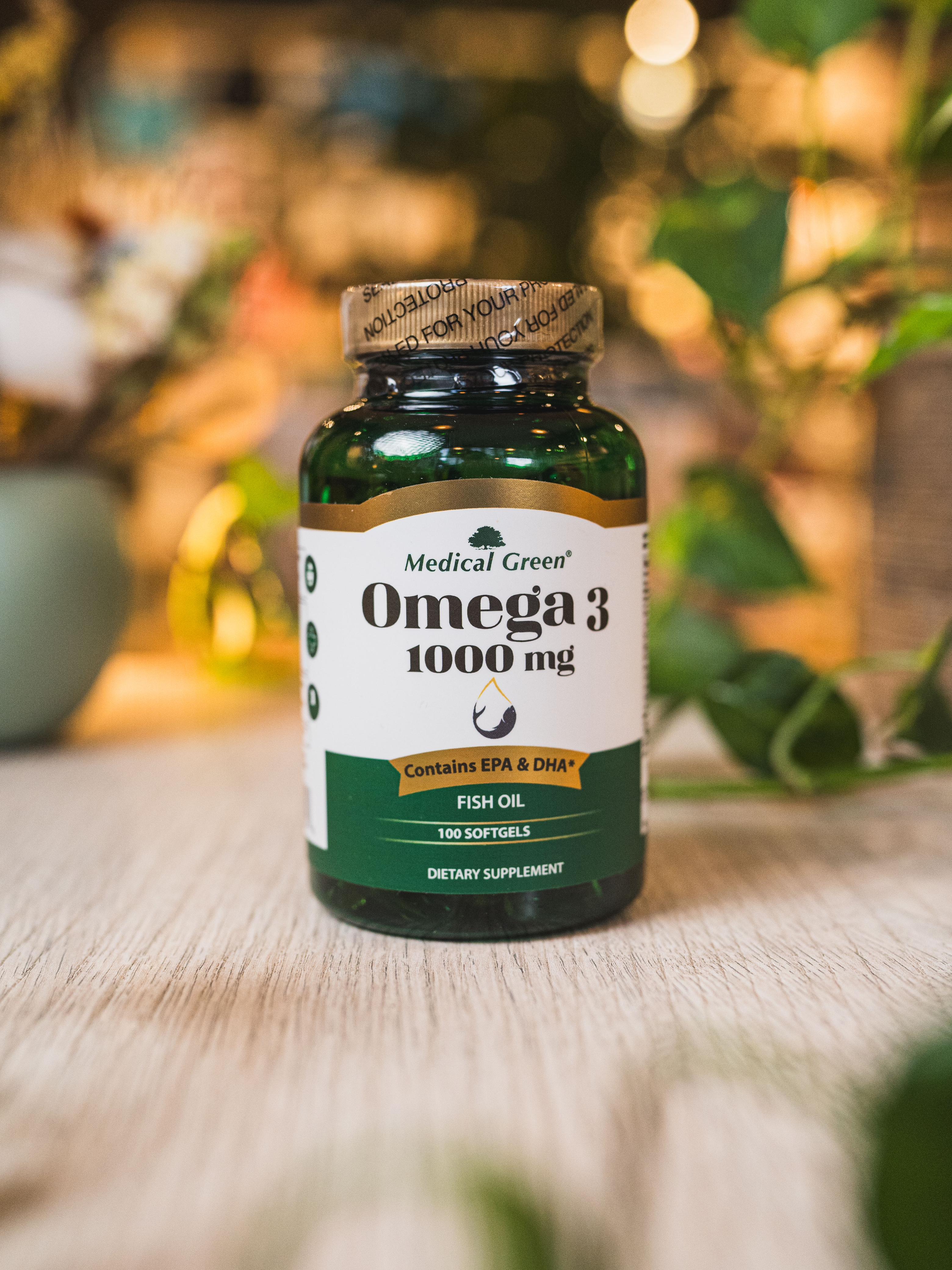 Omega 3 Medical Green x100 Capsulas