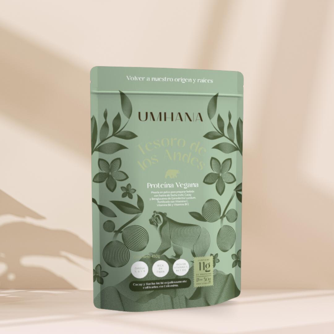 UMHANA PROTEINA VEGANA  X 450 GR