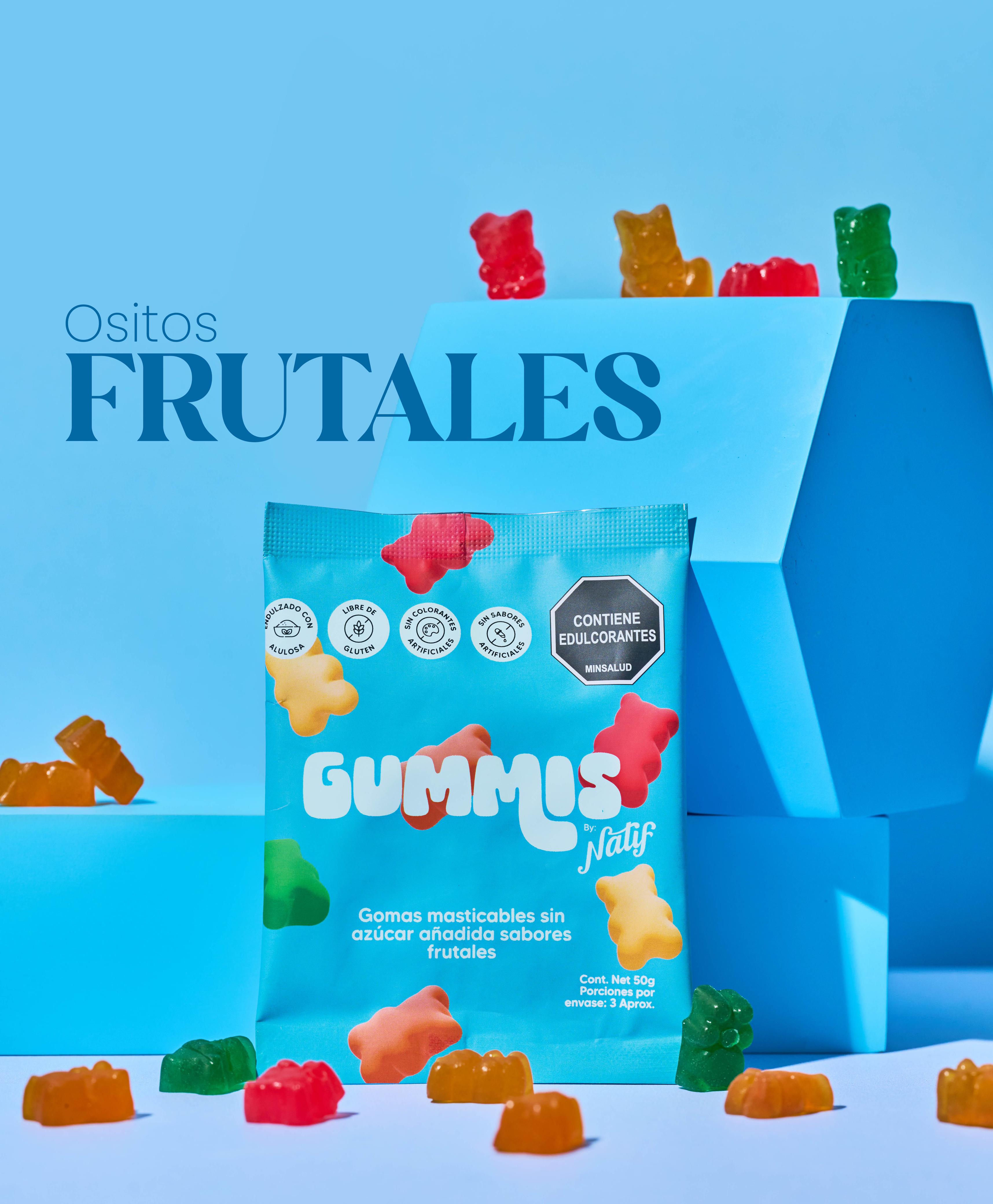 GUMMIS NATIFF FRAMBUESA X 50 GR