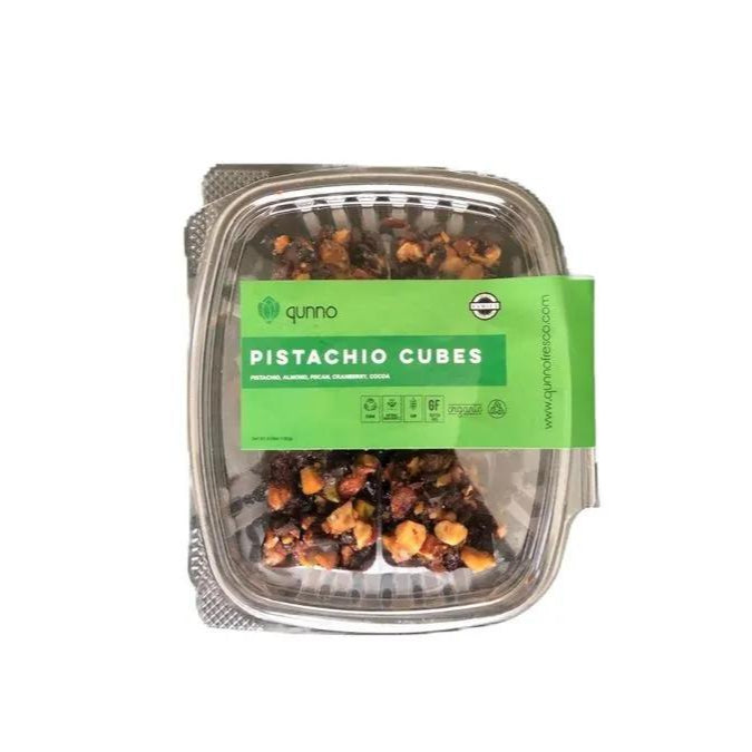 CUBOS DE PISTACHO QUNNO CAJA X 6 UND
