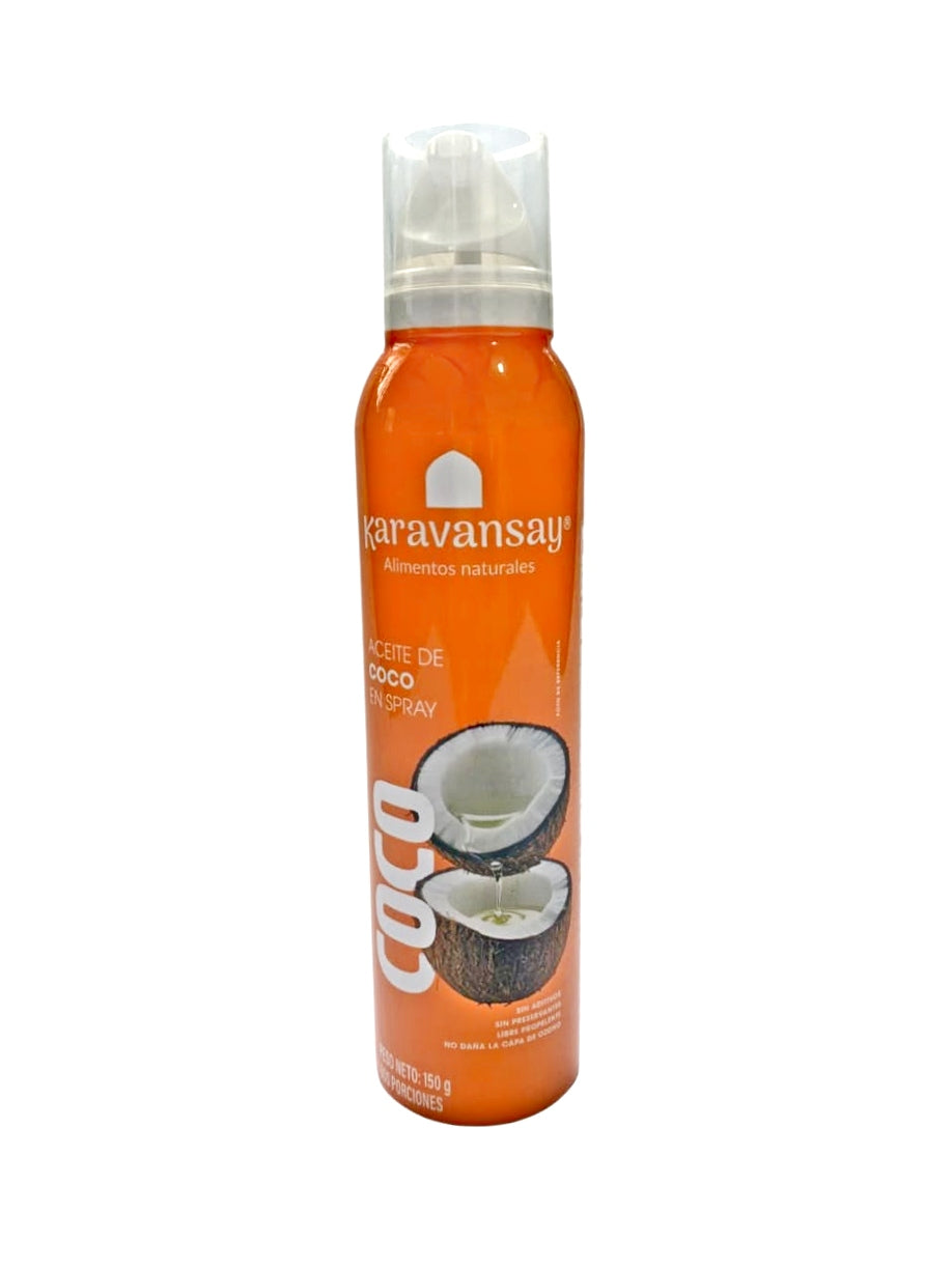 ACEITE DE COCO SPRAY KARAVANSAY X 150GR