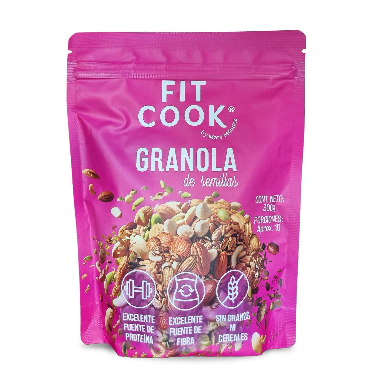 Granola Keto Fit Cook Mary Mendez x 300 gr