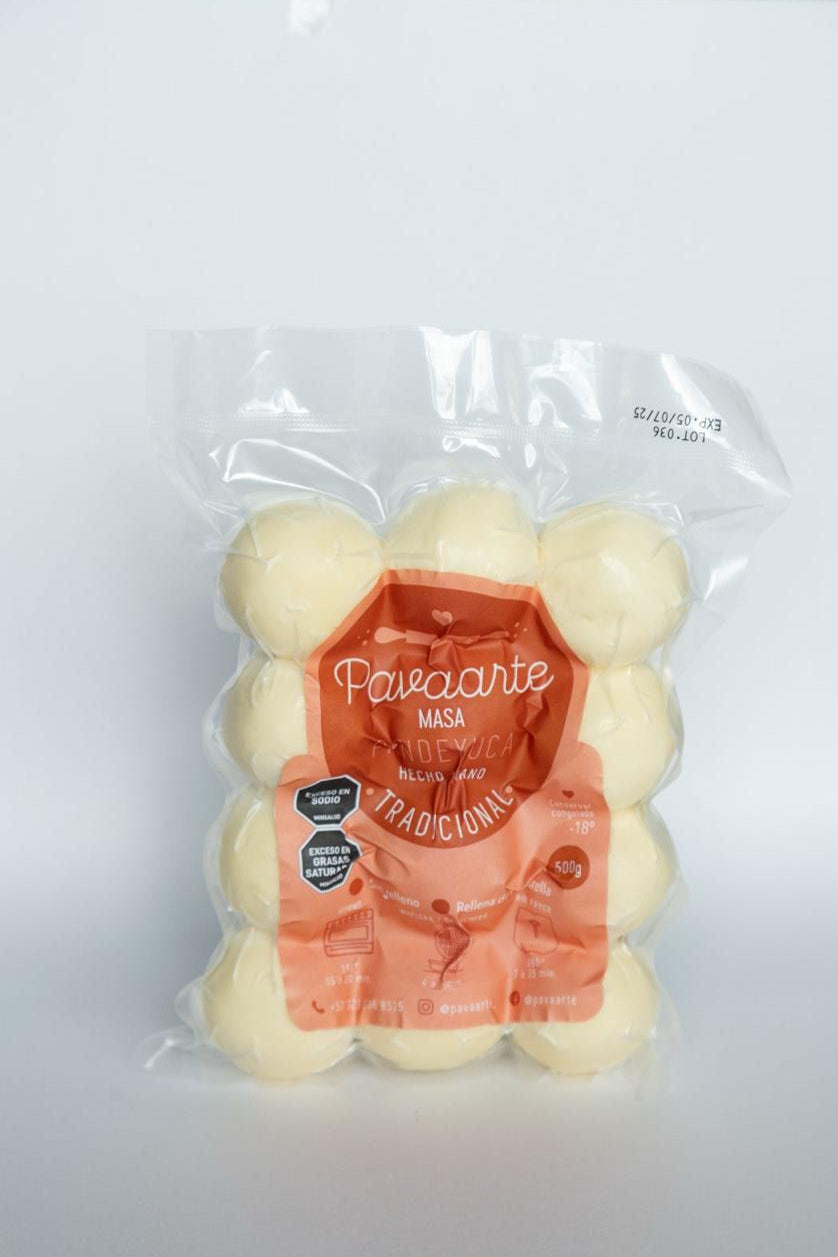 Masa Pandeyuca Tradicional 500gr Pavaarte