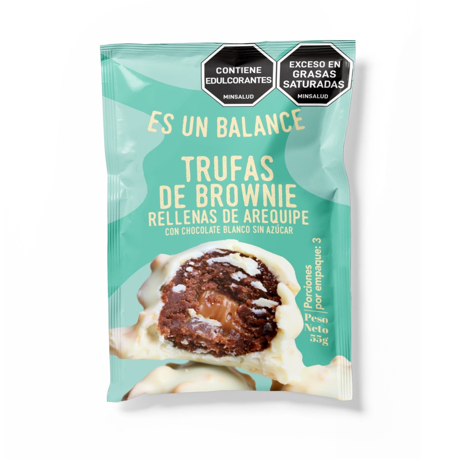 Trufas Rellenas Chocolate Blanco x3