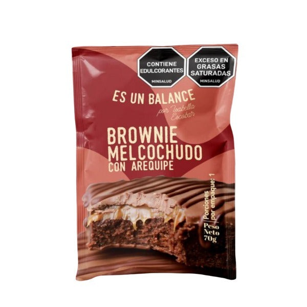 Brownie Melcochudo Keto