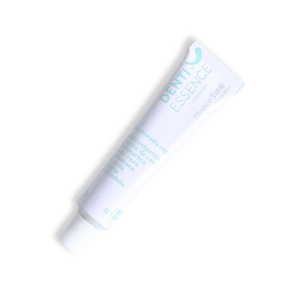 Crema Dental Sin Flúor Blanco Total 20g - Denti Essence