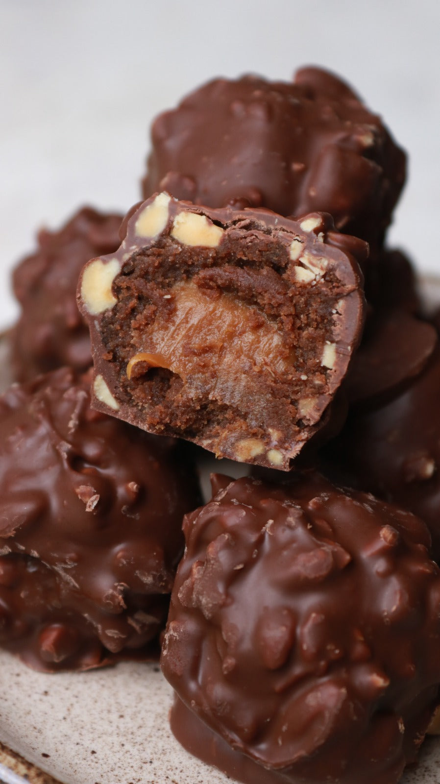 Trufas Rellenas Chocolate Negro x3