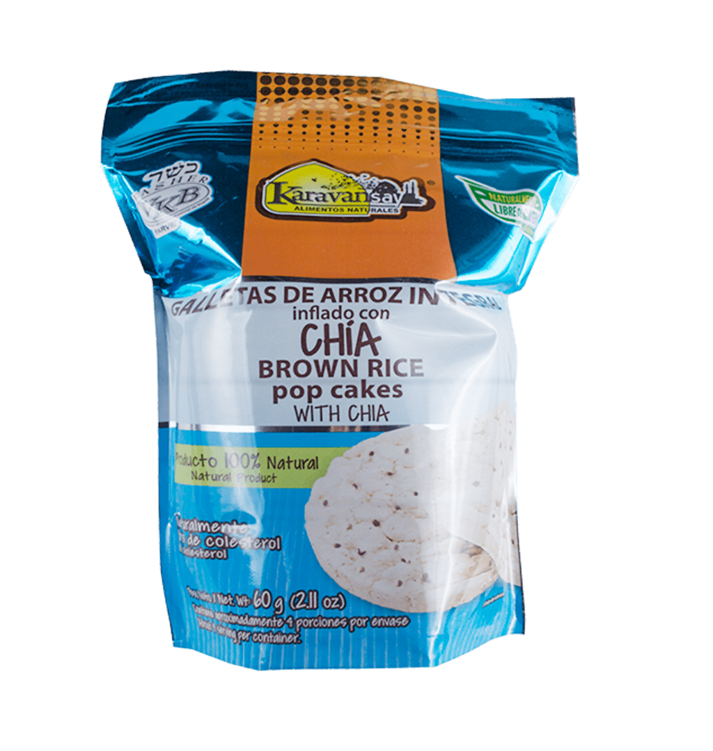 Galletas de Arroz con Chia Karavansay x 60 gr