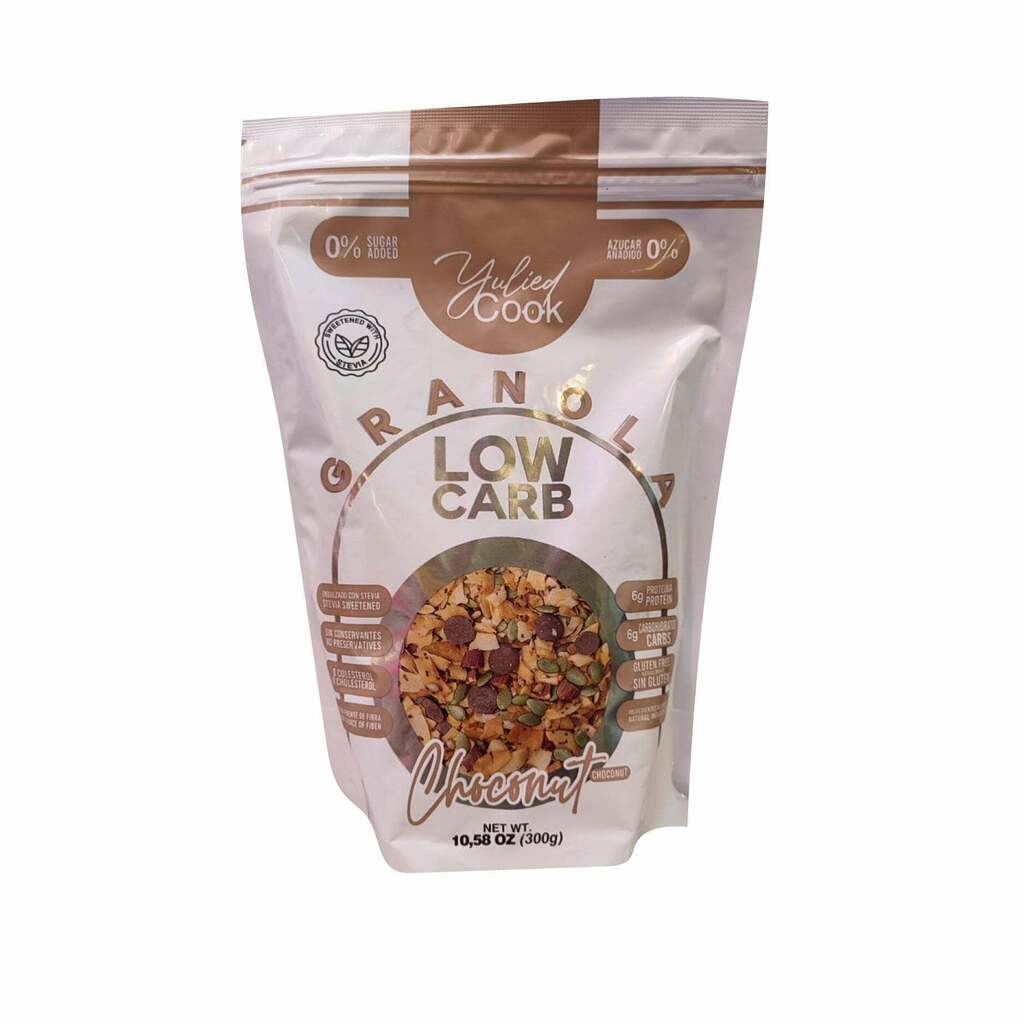 granola keto yulied baja en carbohidratos x 300 gr