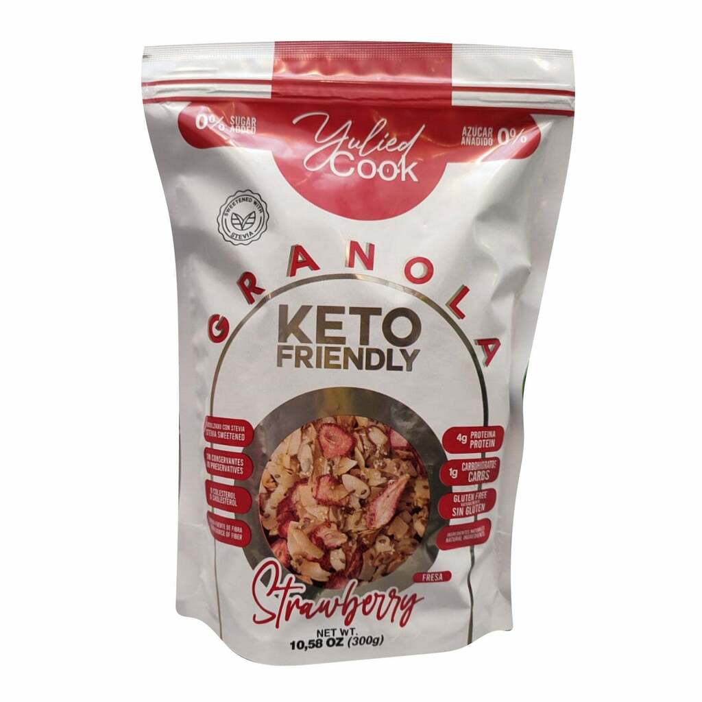 granola keto yulied fresa x 300 gr