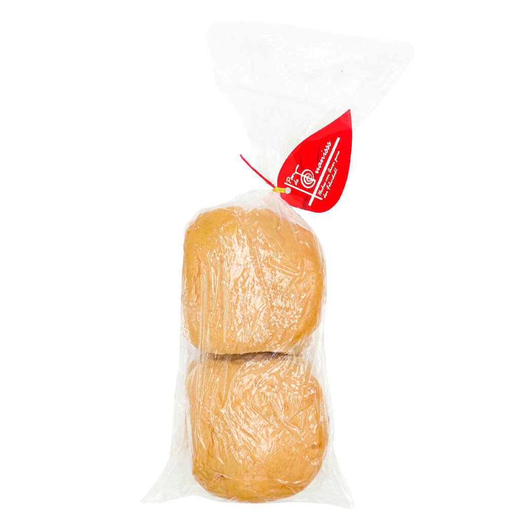 Pan Trenza de Arroz hamburguesa x 4 und