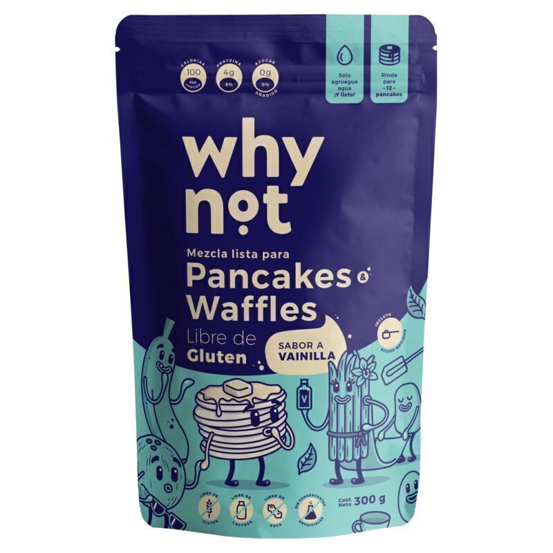 Panqueque Avena Why Not Vainilla x 300 gr