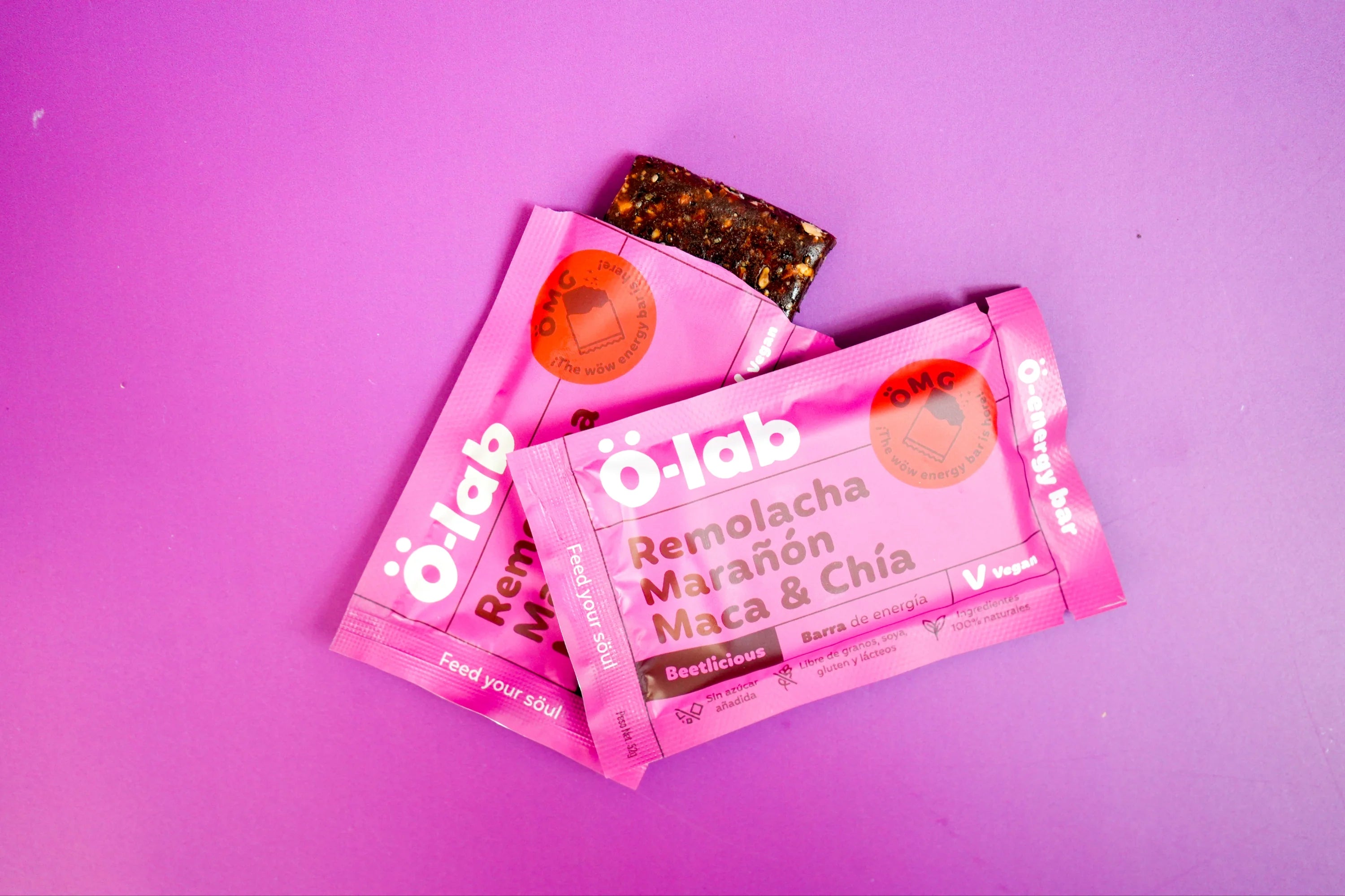 Barra de Energía Vegana - Olab Remolacha