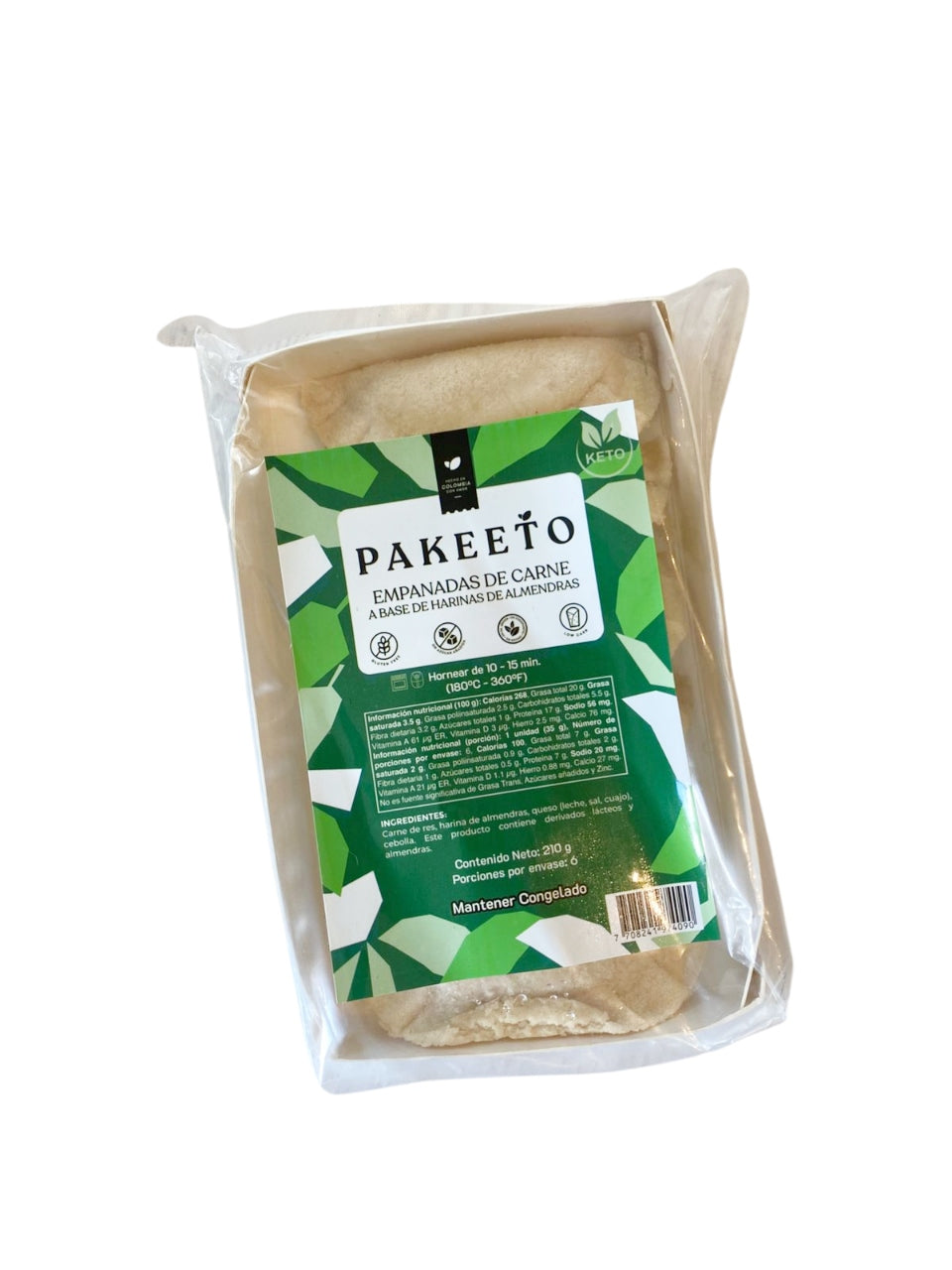 PAKEETO EMPANADA CARNE X 6 UND