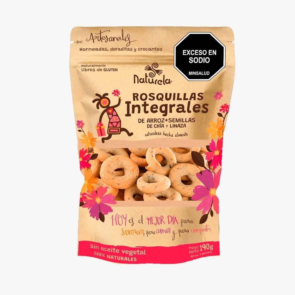 Rosquillas de Arroz Naturela x 190 gr