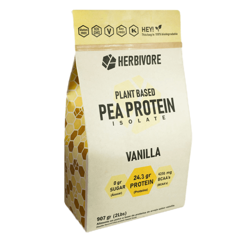 PROTEINA VEGANA HERBIVORE VAINILLA X 2 LIBRAS