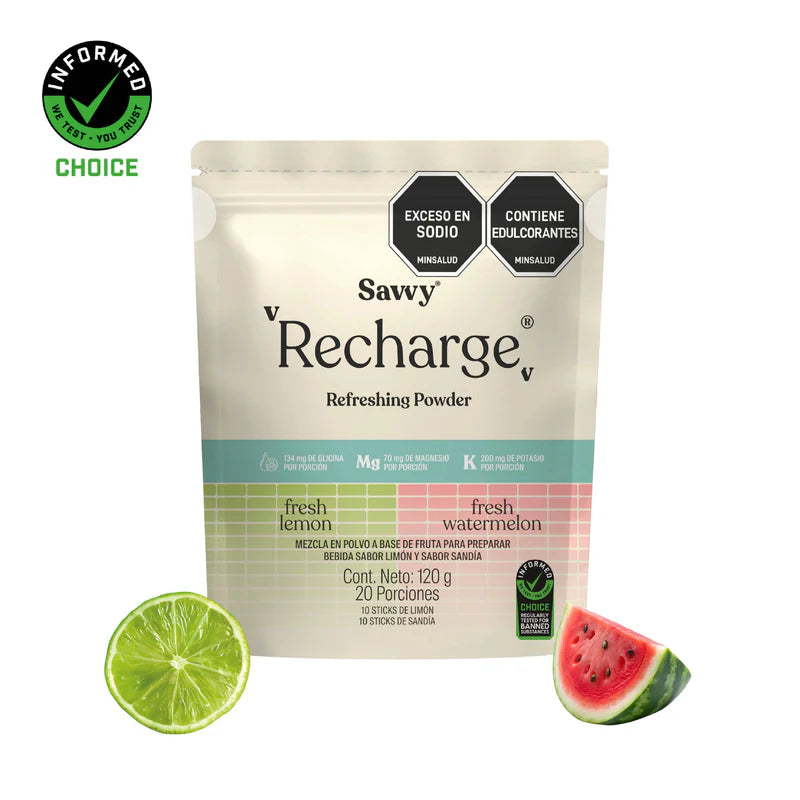 Recharge Savvy Mezcla de Sales y Minerales x 20und mix