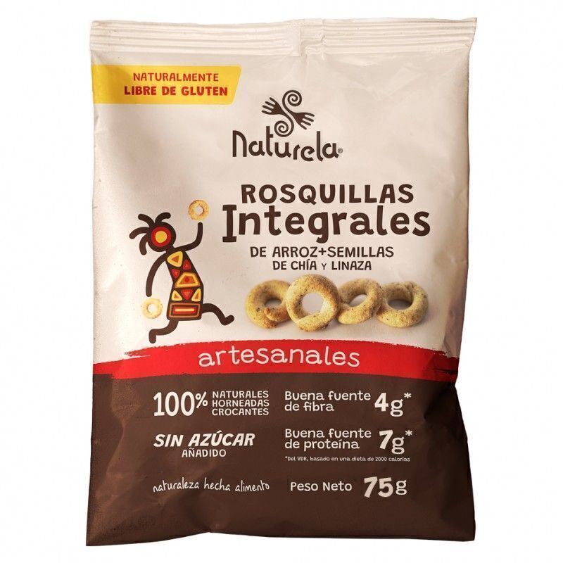 Rosquillas de Arroz Naturela x 75 gr