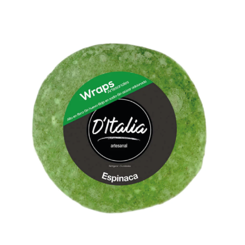 Tortilla Integral D'Italia Espinaca x 5 und