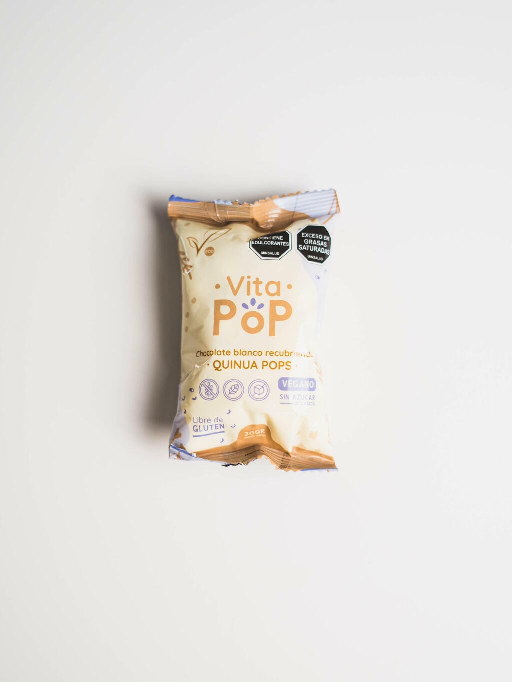 VITA POP CHOCOLATE BLANCO X30GR